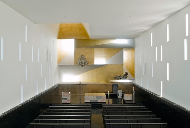 The Church of Santa Monica by Vicens + Ramos. Image courtesy of vicens-ramos.com