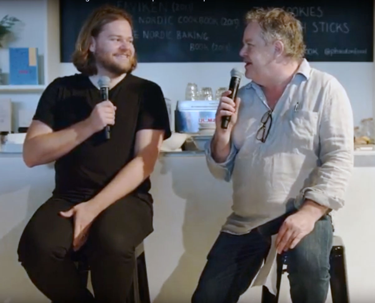 Magnus Nilsson and Stephen Harris