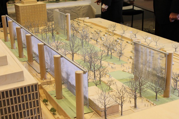 Frank Gehry's  Eisenhower Memorial