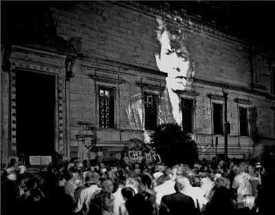 The Mapplethorpe protest, June 30, 1989, Washington DC. Photo by Frank Herrera. Image courtesy of LACMA