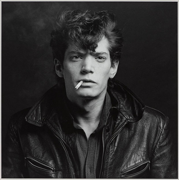 Robert Mapplethorpe self portrait 1980