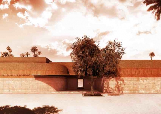 Musée Yves Saint Laurent Marrakech. Image courtesy of Studio KO