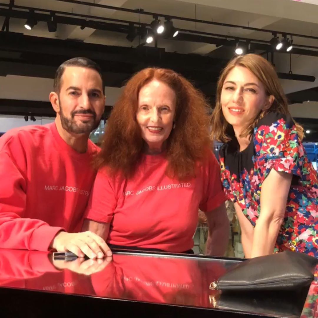 Marc Jacobs, Grace Coddington and Sofia Coppola