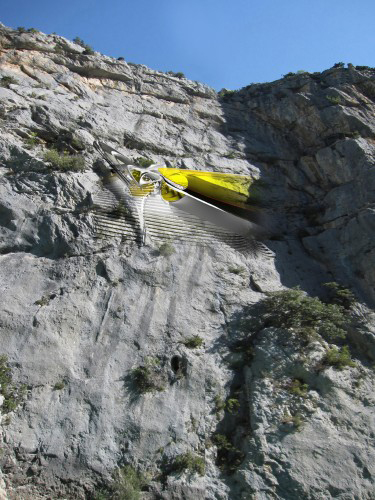 Hanging Hotel/Suspended Campsite by Dr. Margot Krasojevic