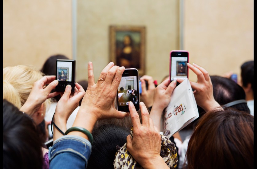 The Louvre, 2012 by Martin Parr