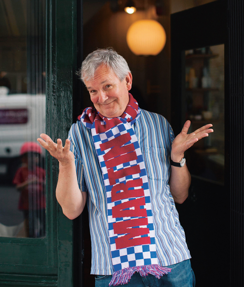 Martin Parr's Online dating profile picture, Hey Saturday, London, England, 2016. As reproduced in Only Human by Martin Parr