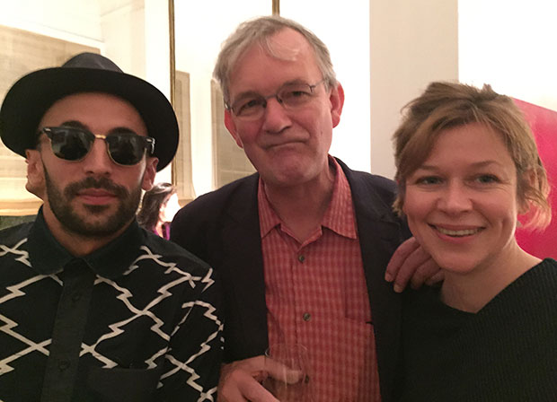 JR, Martin Parr and Hepworth Wakefield curator Sam Lackey