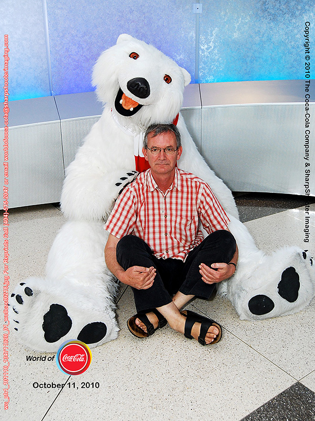 Martin Parr self portrait, 2010