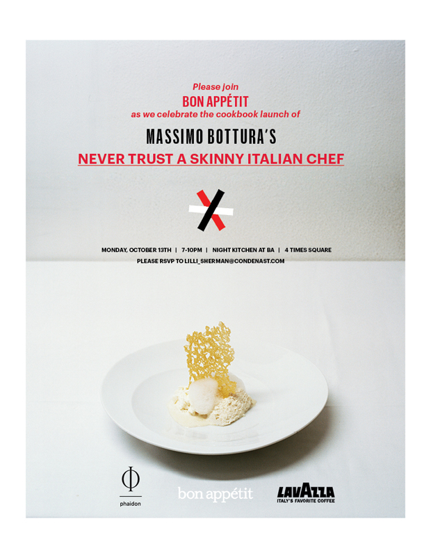Massimo Bottura invites to the Night Kitchen