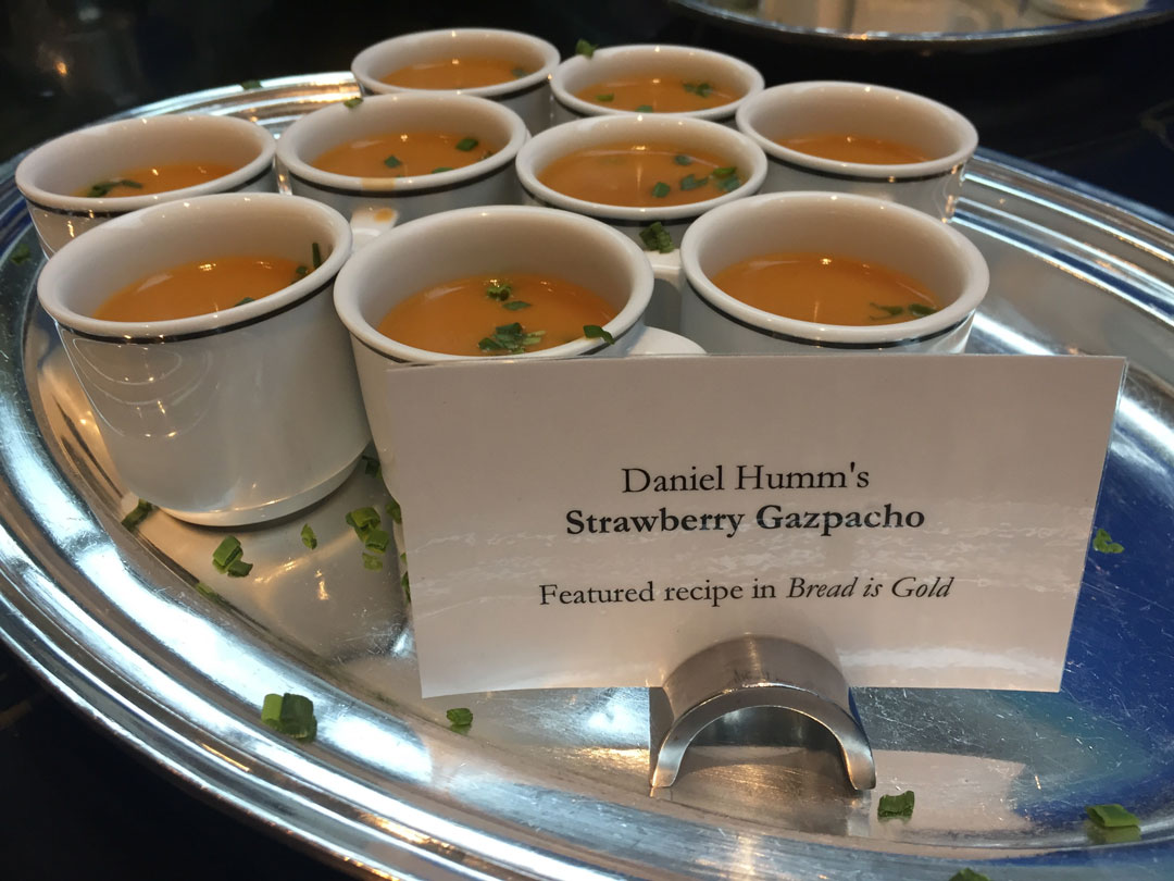Daniel Humm's Strawberry Gazpacho