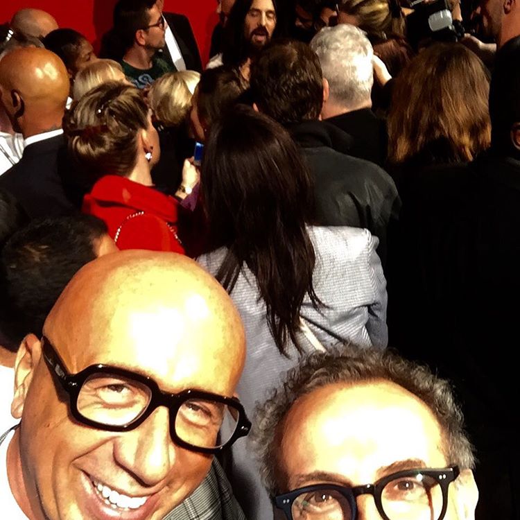 Marco Bizzarri (left) and Massimo Bottura. Image courtesy of Massimo's Instagram