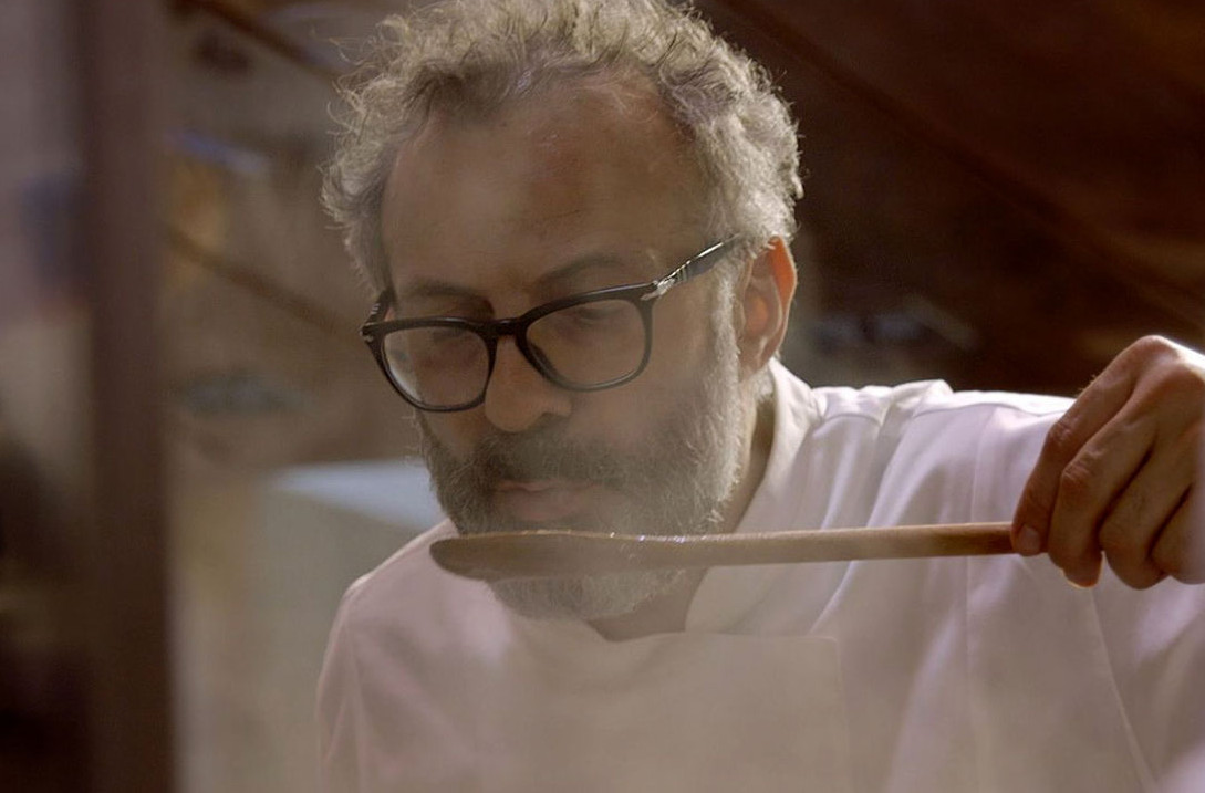 Massimo Bottura in Theater of Life. Image courtesy of Netflix