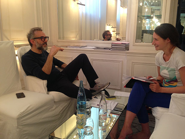 Massimo Bottura and Lisa Vignoli