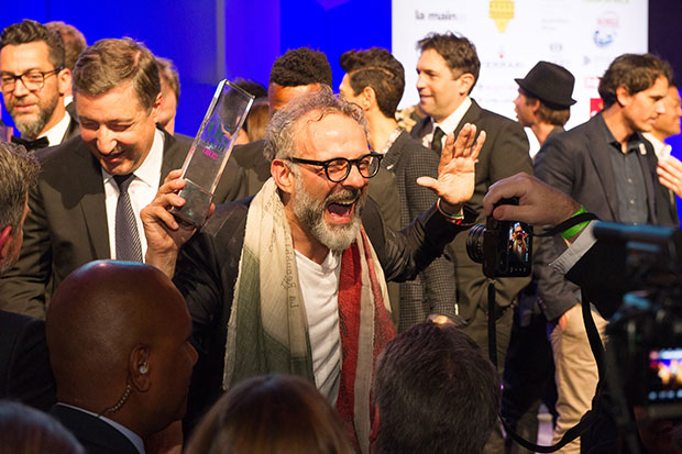 Massimo Bottura at The World's 50 Best Restaurants awards in New York, June 2016
