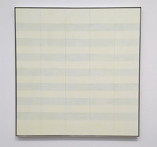 Agnes Martin at Tate Modern installation shot