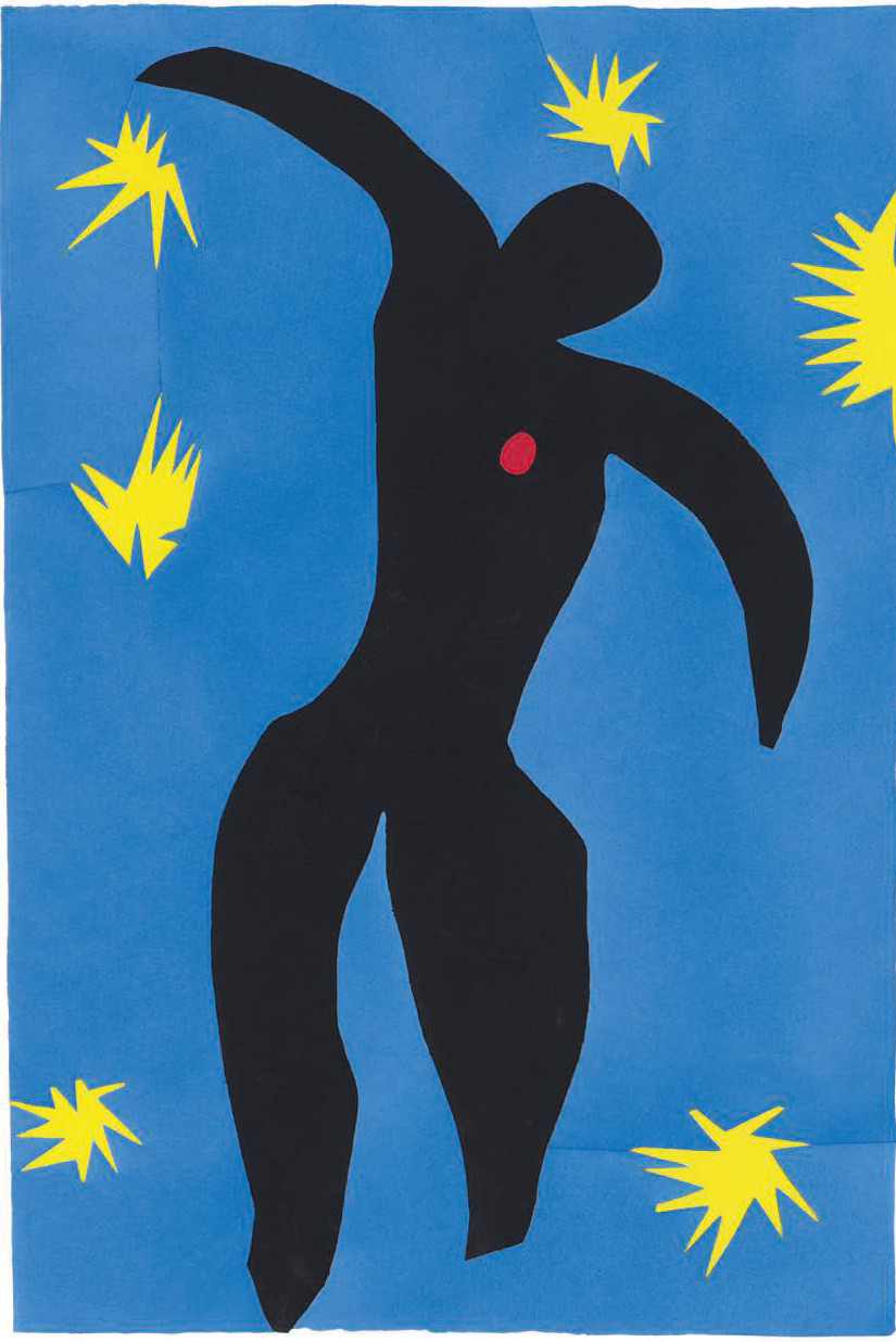 Icarus (1947) by Henri Matisse