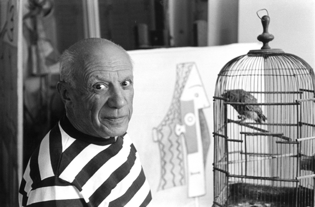 Pablo Picasso, Villa la Californie, Canne, 1957 - René Burri
