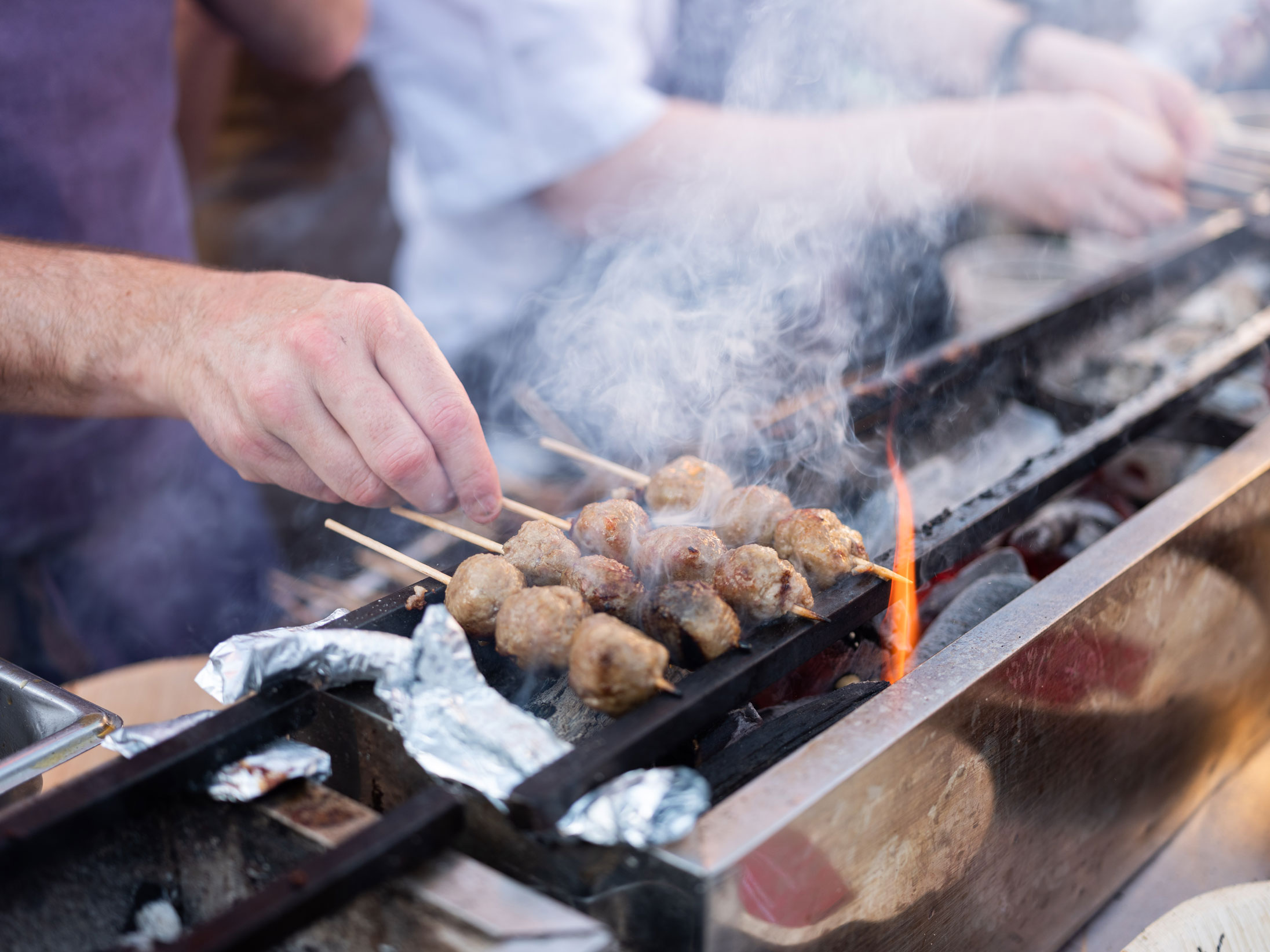 Matt Abergele's Shoreditch House rooftop BBQ