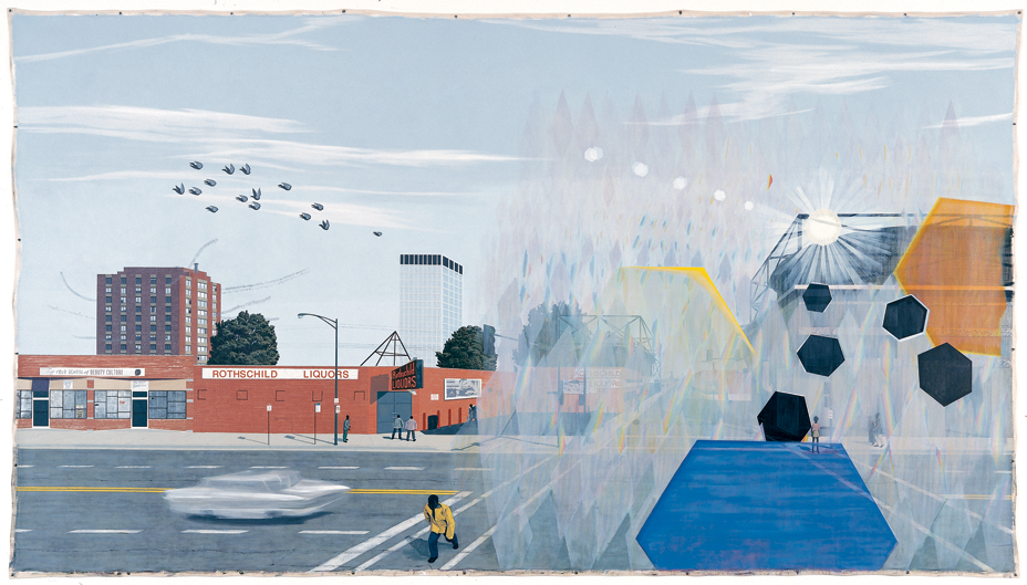 Kerry James Marshall, 7am Sunday Morning (2003)