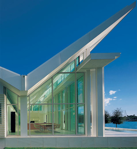 Richard Meier, Neugebauer House (1995-98), Naples, Florida
