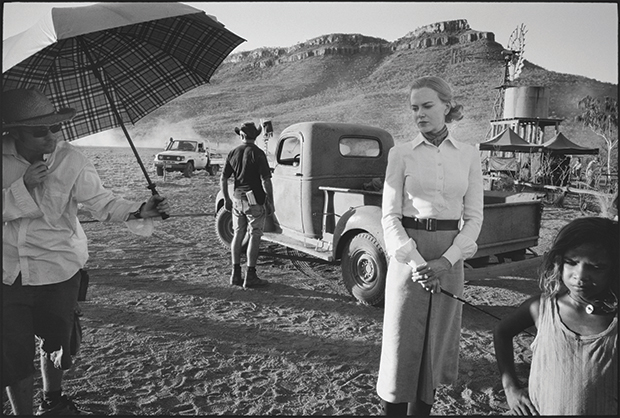 Nicole Kidman on the set of Australia, 2008, by Mary Ellen Mark