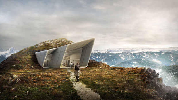 Messner Mountain Museum, Corones - Zaha Hadid