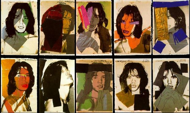 Mick Jagger (1975) by Andy Warhol