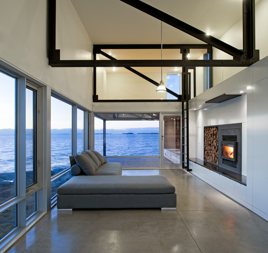 MacKay-Lyons Sweetapple Architects Sunset Rock House 2011 