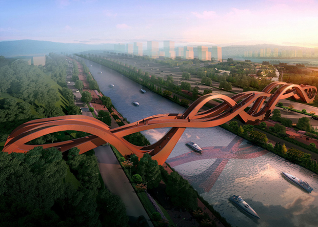 NEXT Architects' Chinese bridge