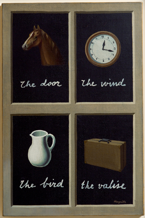 La Clef des songes (The Interpretation of Dreams) (1935) by René Magritte