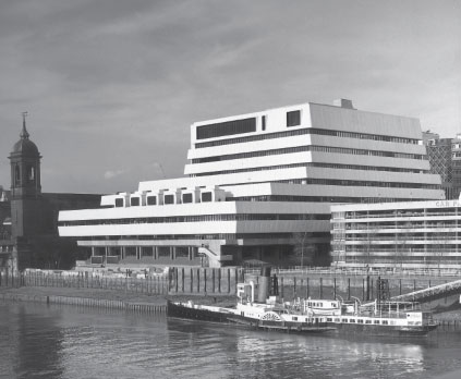 Mondial House, 1978, London, England, by Hubbard, Ford & Partners 