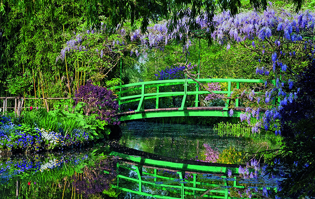 Claude Monet's garden at Giverny. As reproduced in The Gardener's Garden