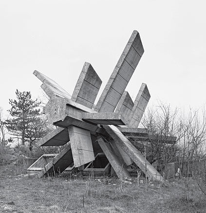 Monument to Croatian Victory, Knin, Croatia, 1969, by Vojin Bakic