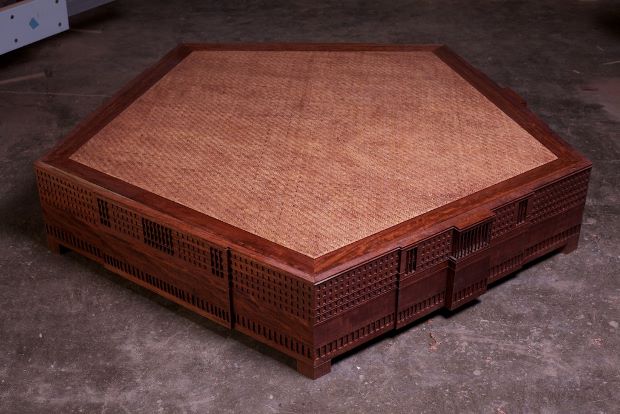 Pentagon day bed, from Naihan Li’s I Am Monument series