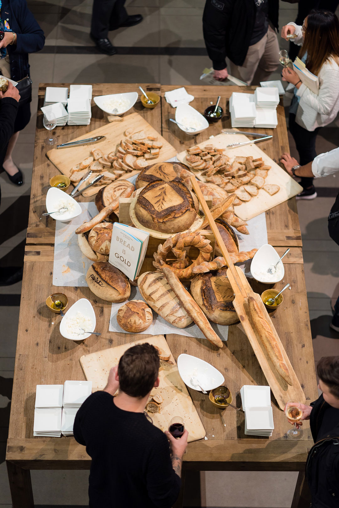 Bread was indeed gold (and went fast!)