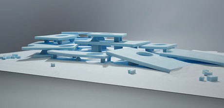 Barack Obama Presidential Library, Hawaii maquette - Mos Architects with Workshop-Hi