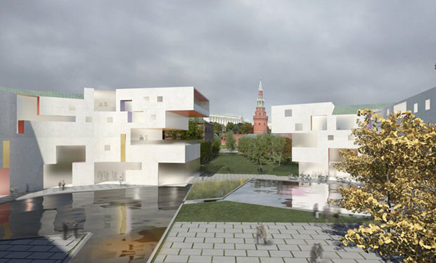 Mixed use housing - Steven Holl Architects