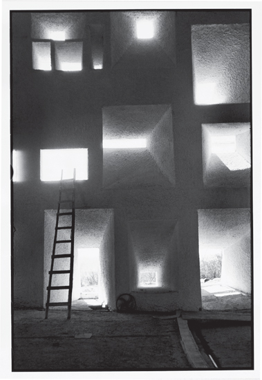 René Burri, Shell of the Notre Dame du Haut Chapel (1955) Ronchamp