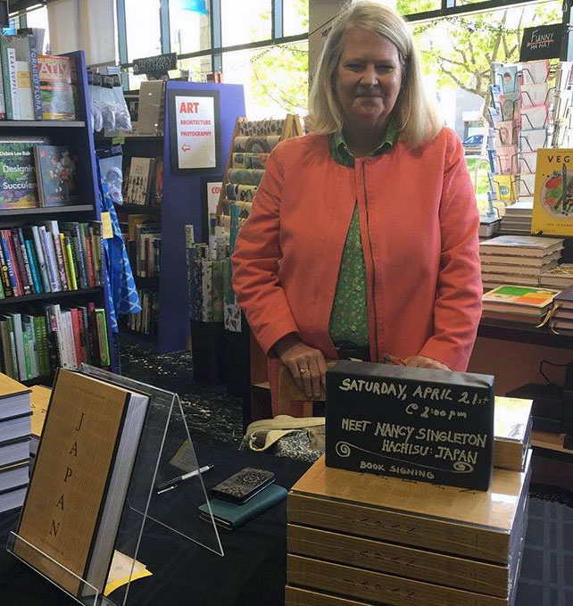 Nancy at Kepler's Books