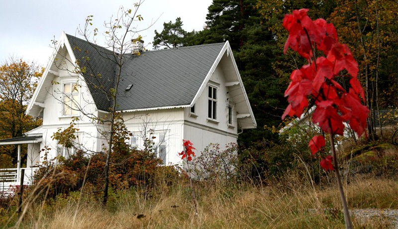 Munch's old house, as it stands today