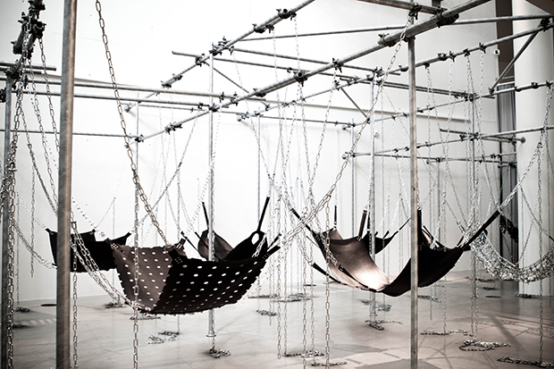 Never Again (2005) by Monica Bonvicini