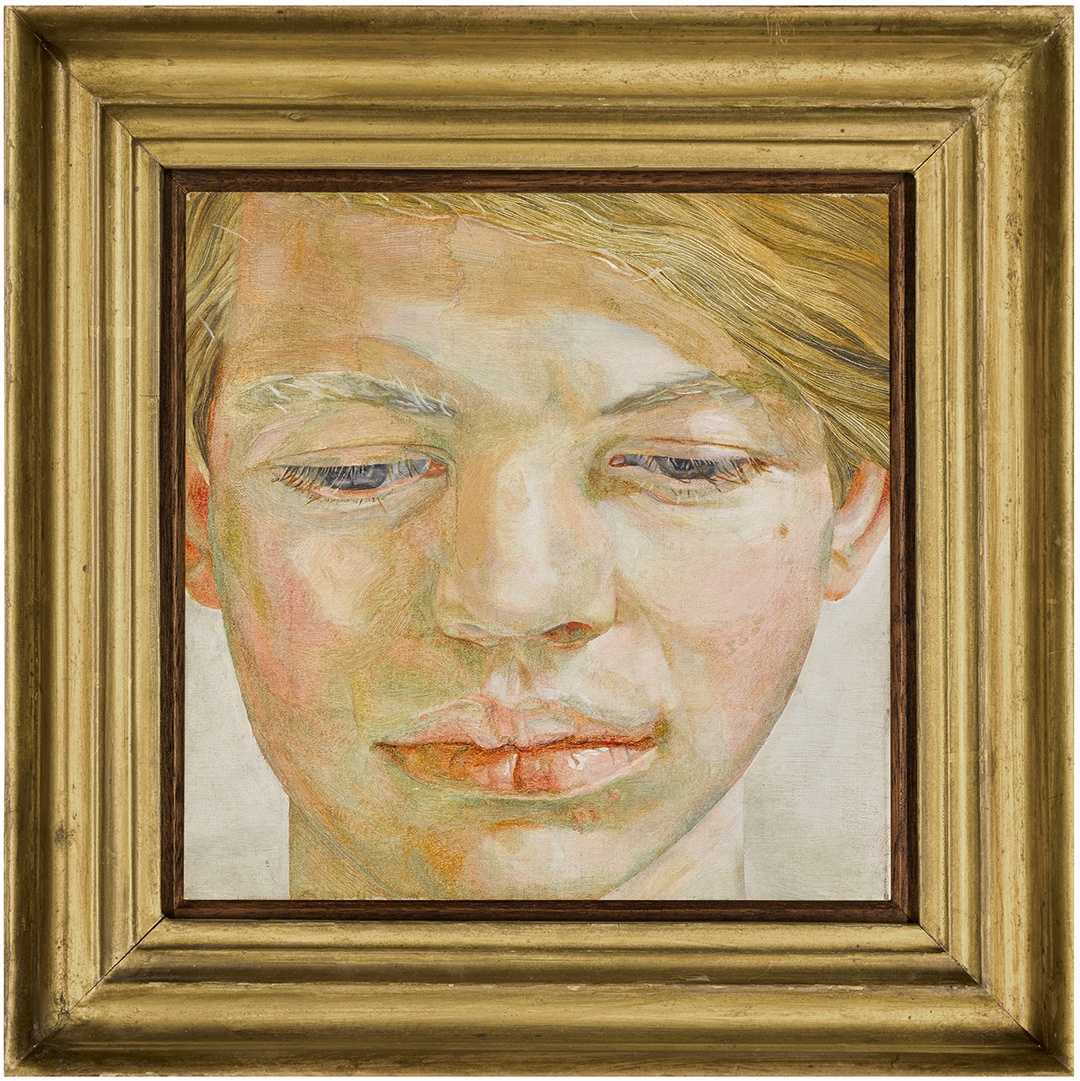 Head of a Boy (1956) by Lucian Freud. Image courtesy of Sotheby's
