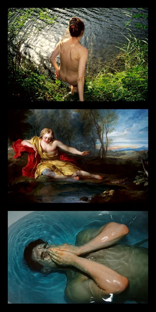 Nan Goldin Narcissus by the Lake 2011 152.4 x 76.2 cm chromogenic print on Fujiflex paper courtesy SPROVIERI London