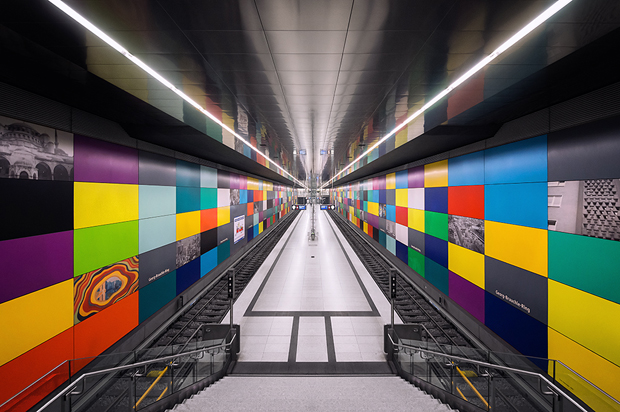 The Munich UBahn photographed by Nick Franck