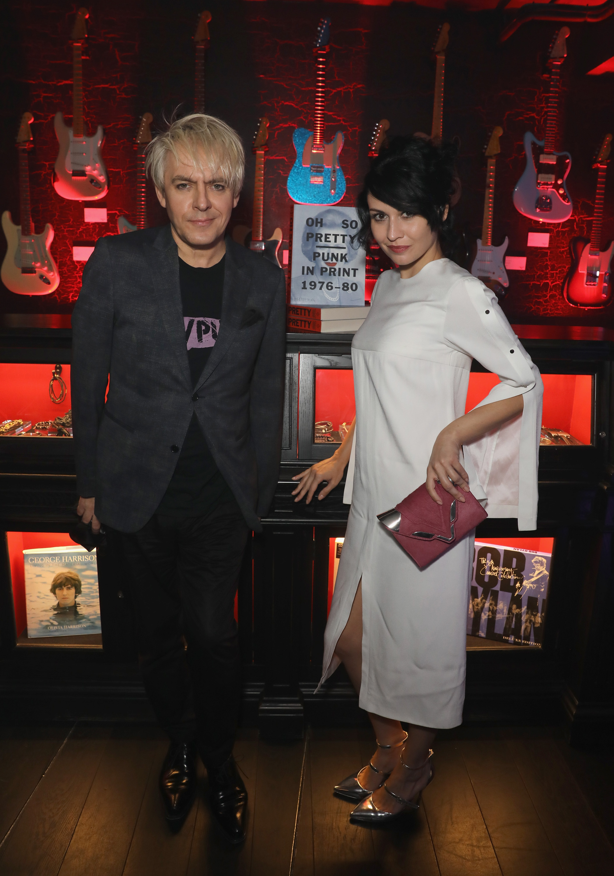 Nick Rhodes and Nefer Suvio