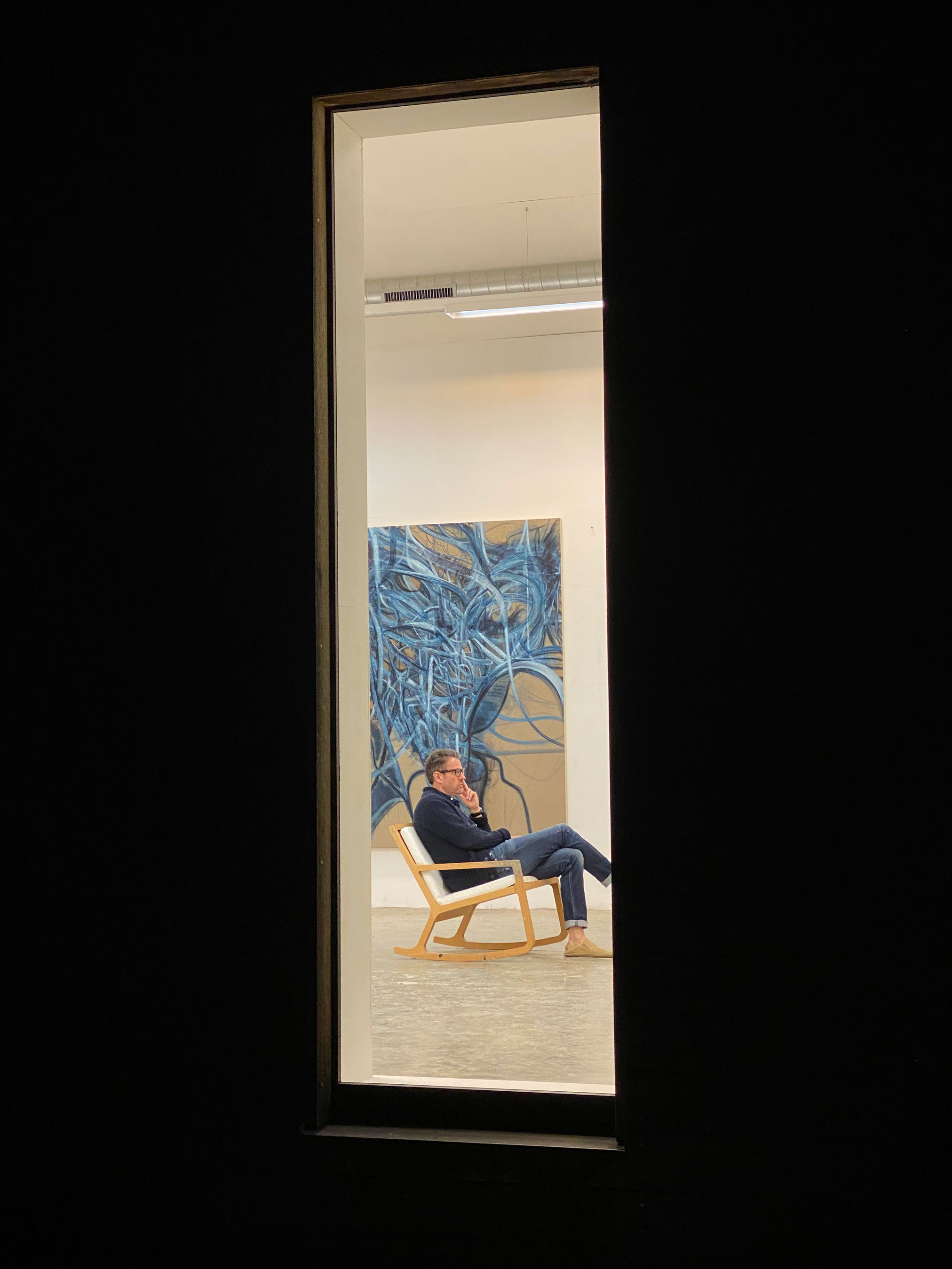 Bring on the night - Nigel Cooke in his Canterbury studio