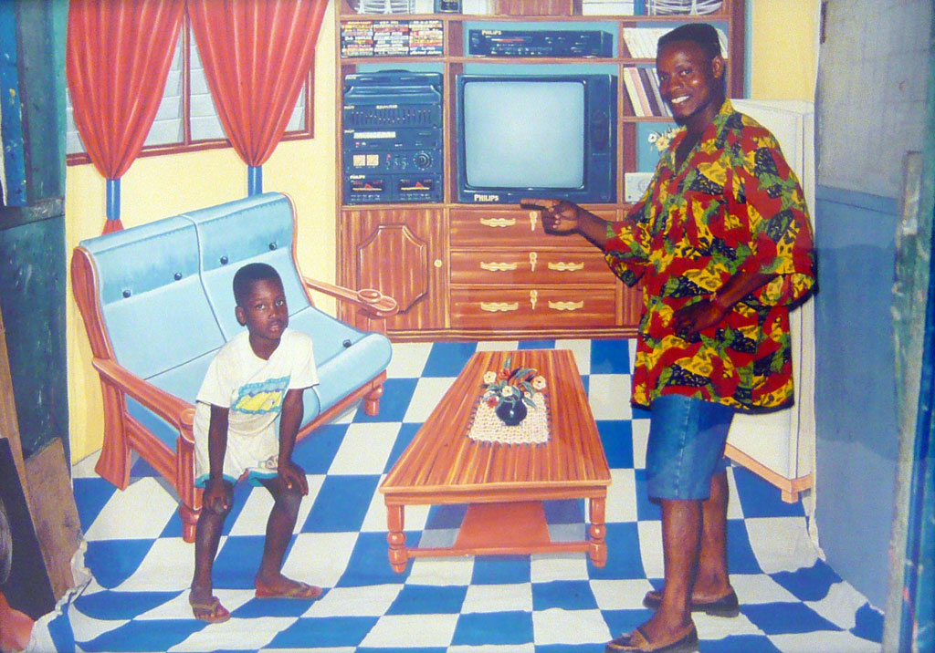 No Place Like Home, 1996, by Philip Kwame Apagya