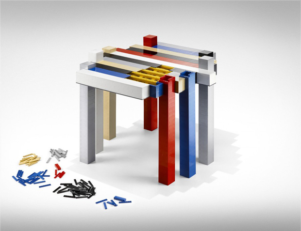 How to make a designer Italian Lego table 