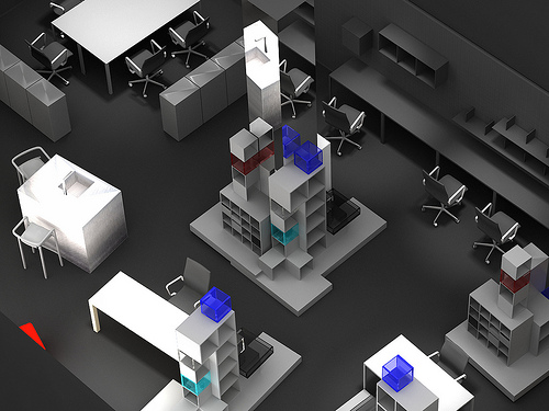 From Jean Nouvel's Project: Office for Living