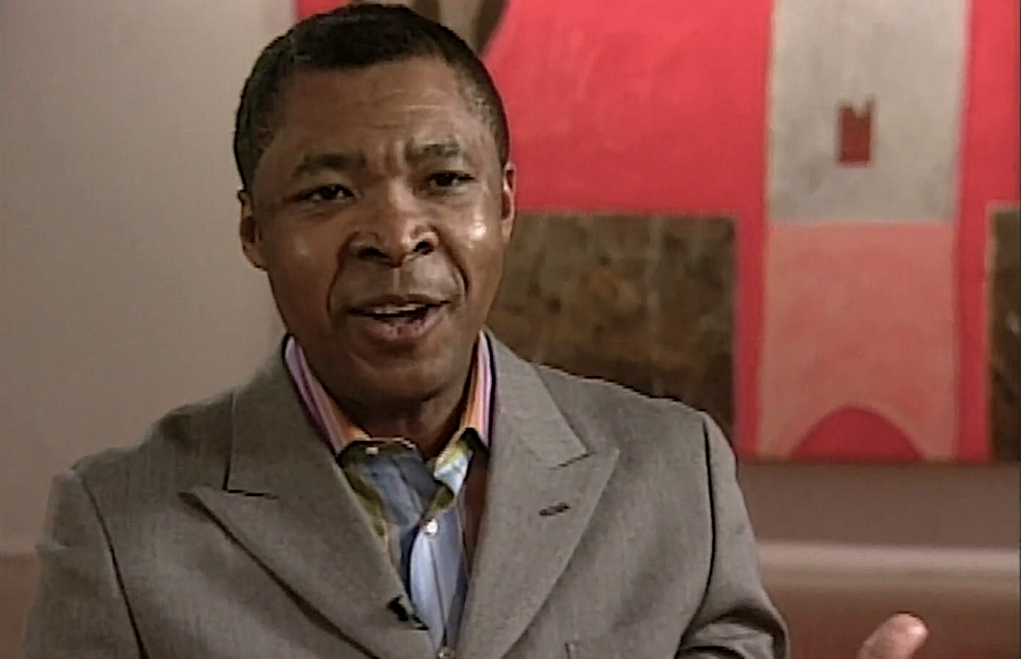 Okwui Enwezor in his 2002 interview with PBS
